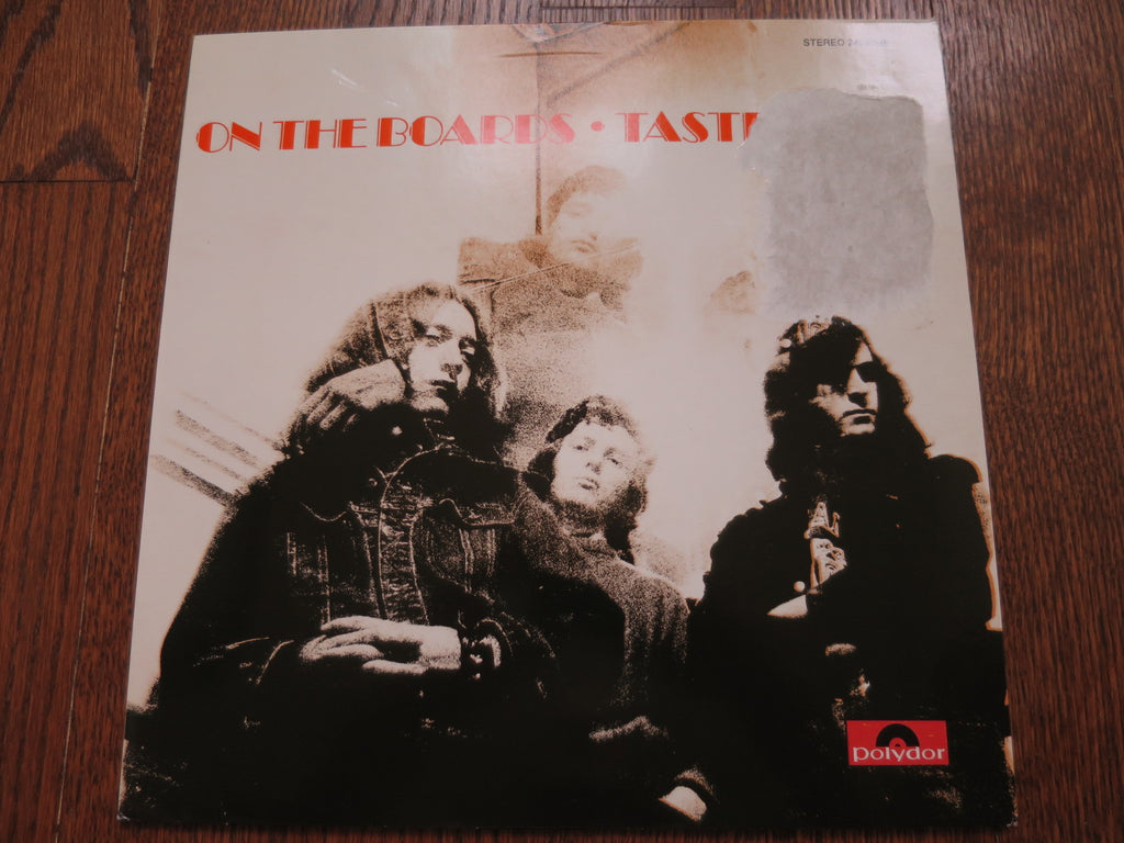 Taste - On The Boards (reissue) 2two - LP UK Vinyl Album Record Cover
