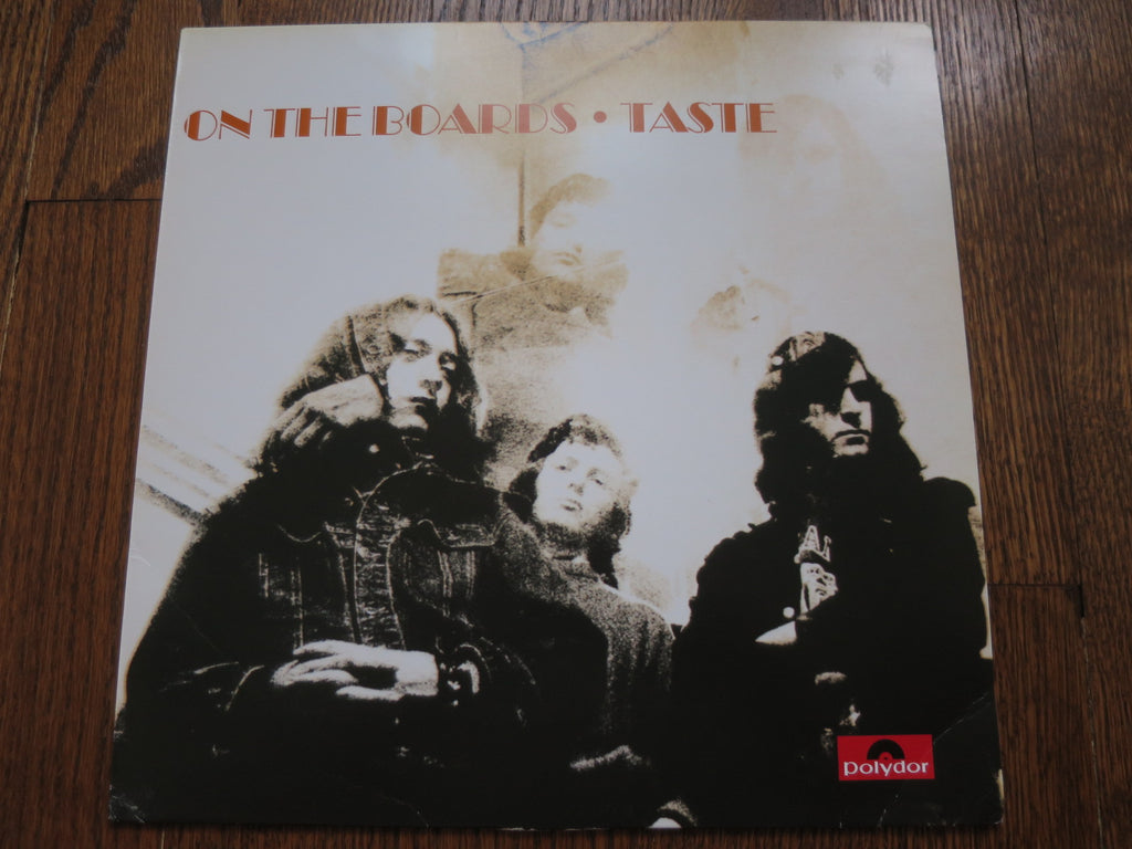 Taste - On The Boards (reissue) - LP UK Vinyl Album Record Cover