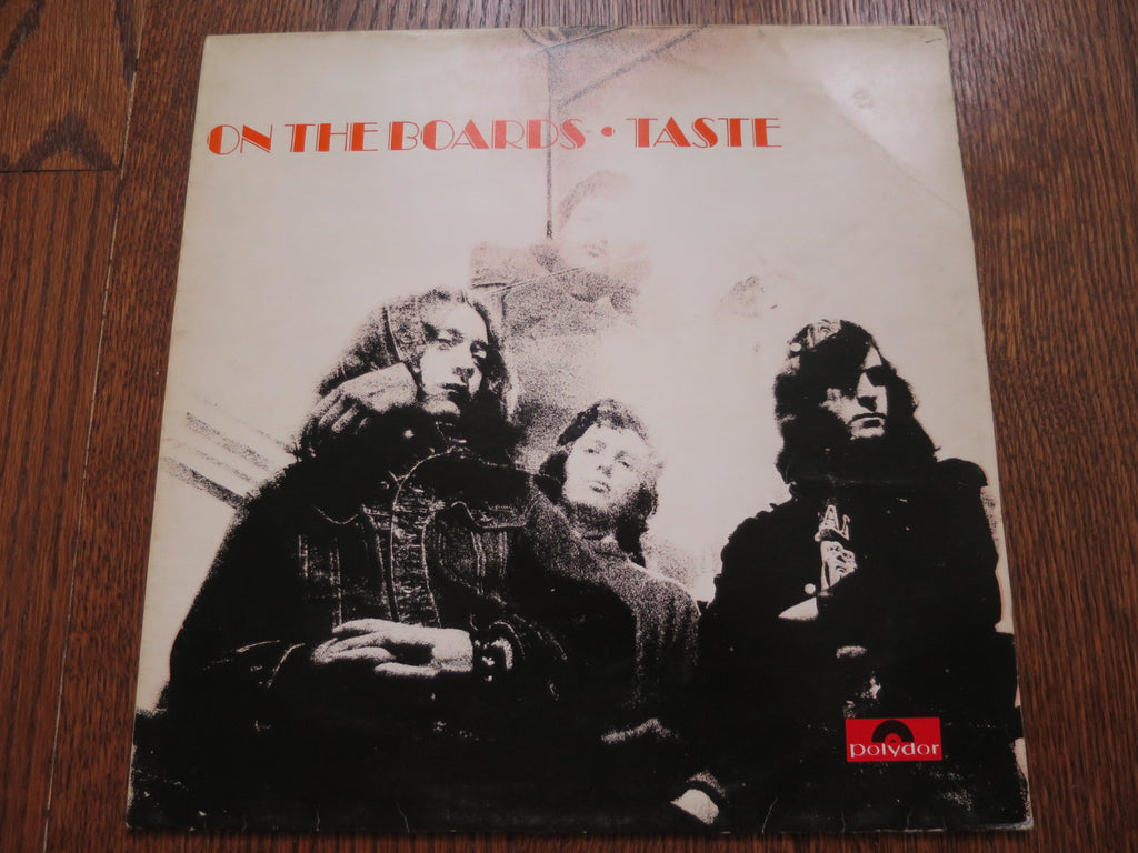 Taste - On The Boards (original) - LP UK Vinyl Album Record Cover