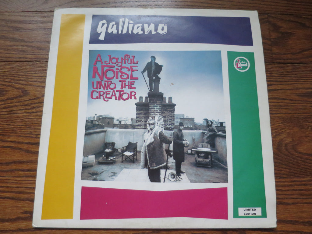 Galliano - A Joyful Noise Unto The Creator - LP UK Vinyl Album Record Cover