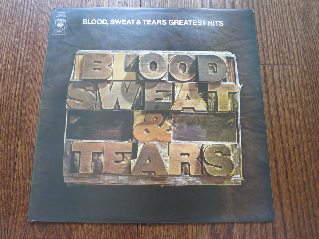 Blood, Sweat & Tears - Greatest Hits - LP UK Vinyl Album Record Cover