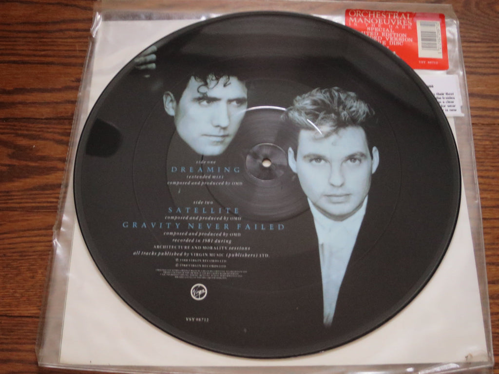 OMD - Dreaming 12" picture disc - LP UK Vinyl Album Record Cover