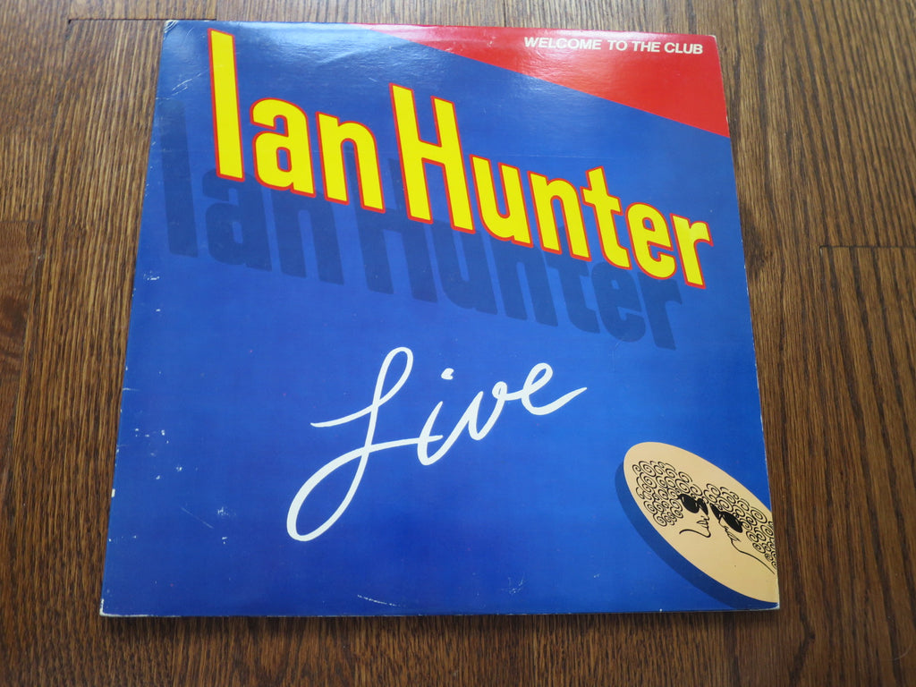 Ian Hunter - Live - LP UK Vinyl Album Record Cover