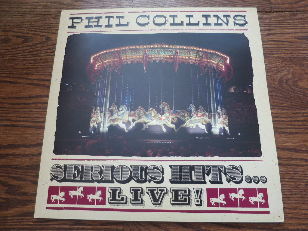 Phil Collins - Serious Hits... Live! - LP UK Vinyl Album Record Cover