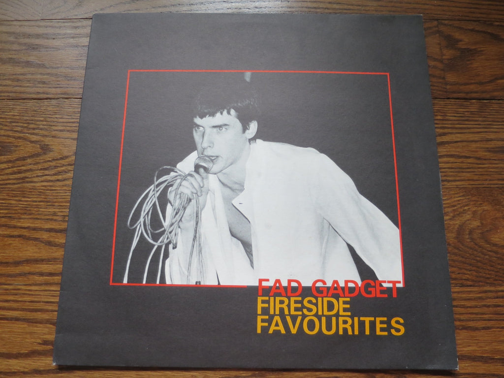 Fad Gadget - Fireside Favourites - LP UK Vinyl Album Record Cover