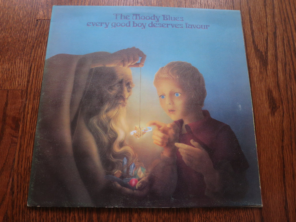 The Moody Blues - Every Good Boy Deserves Favour - LP UK Vinyl Album Record Cover