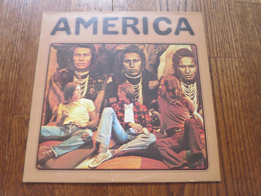 America - America - LP UK Vinyl Album Record Cover