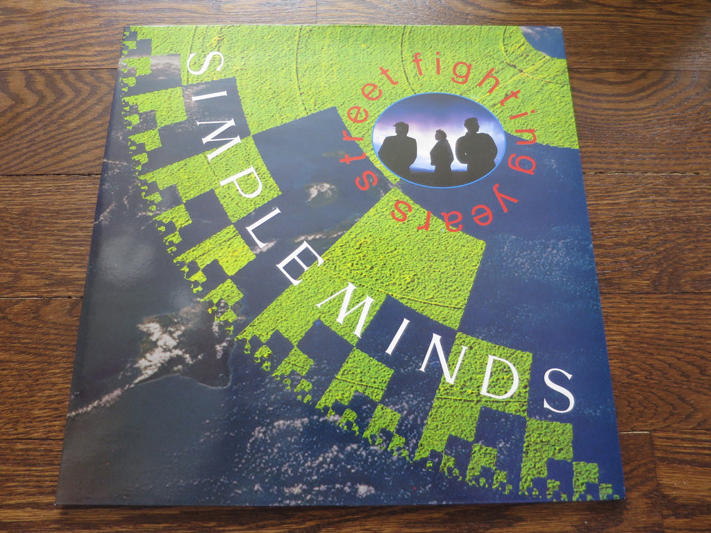 Simple Minds - Street Fighting Years - LP UK Vinyl Album Record Cover