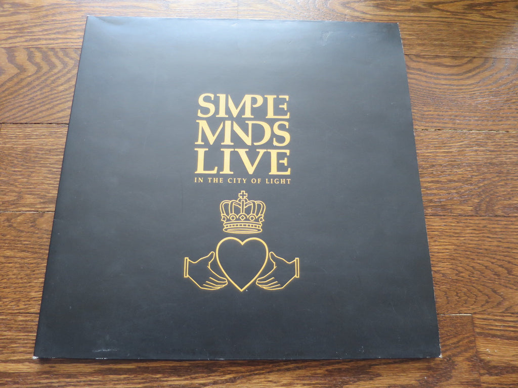 Simple Minds - Live In The City Of Light 2two - LP UK Vinyl Album Record Cover