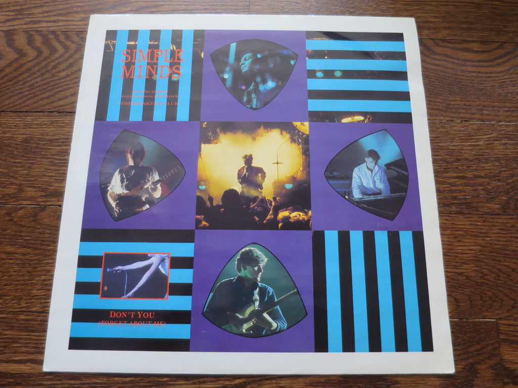 Simple Minds - Don't You Forget About Me 12" - LP UK Vinyl Album Record Cover