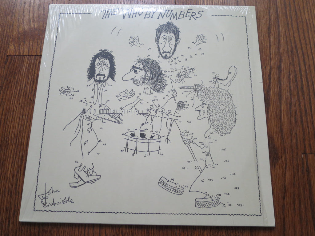 The Who - The Who By Numbers (reissue) - LP UK Vinyl Album Record Cover