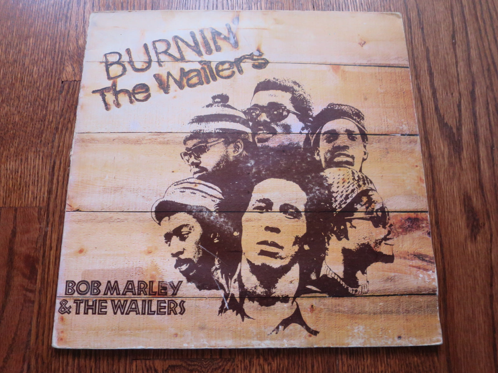 BOB MARLEY & THE 眩 WAILERS-Burnin'（UK オリジナル LP インナー/見開きジャケ）