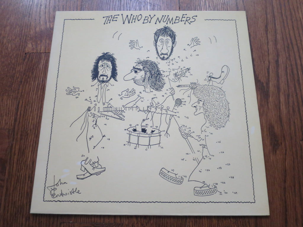 The Who - The Who By Numbers (original) - LP UK Vinyl Album Record Cover