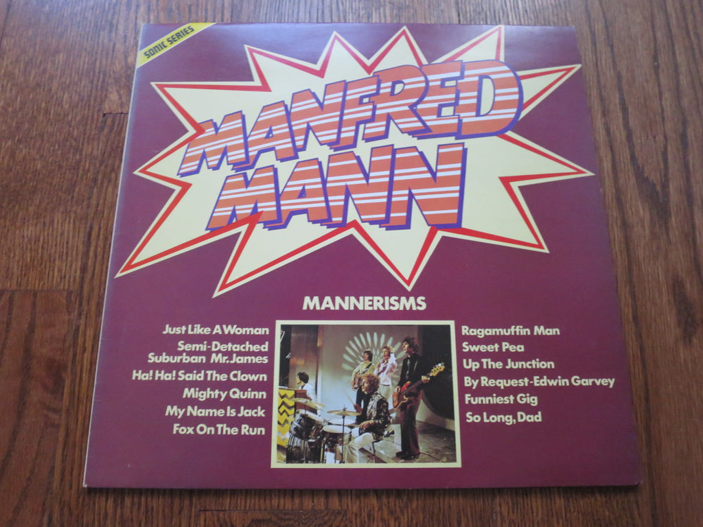 Manfred Mann - Mannerisms - LP UK Vinyl Album Record Cover