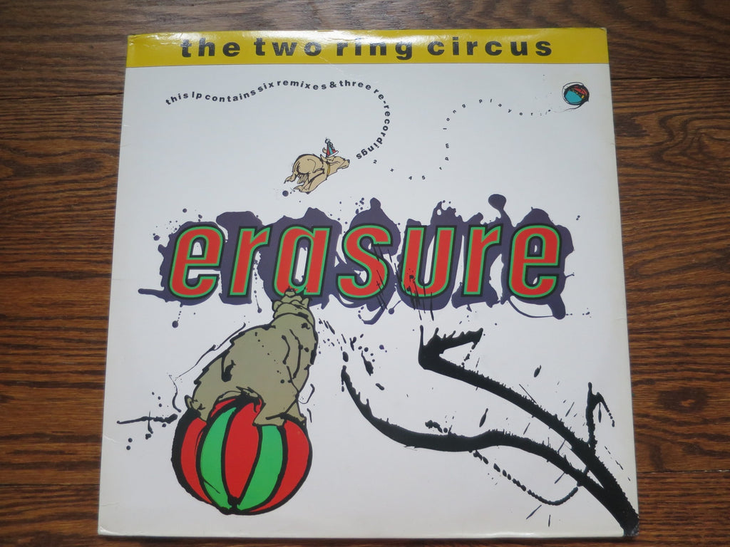 Erasure - The Two Ring Circus - LP UK Vinyl Album Record Cover