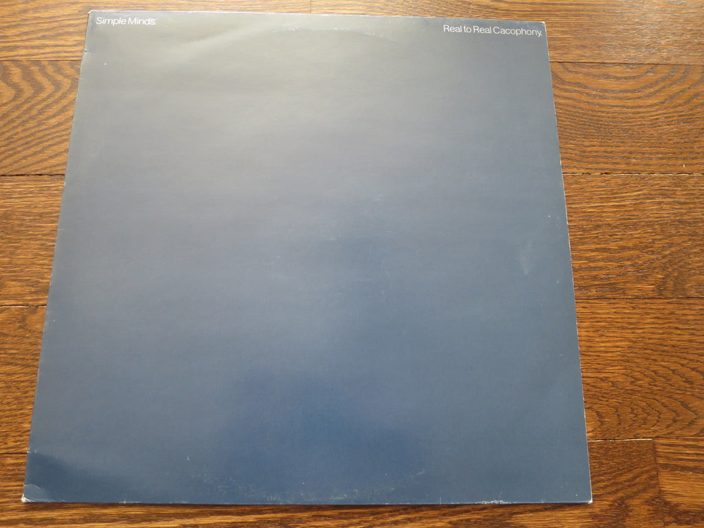 Simple Minds - Real To Real Cacophony (reissue) - LP UK Vinyl Album Record Cover