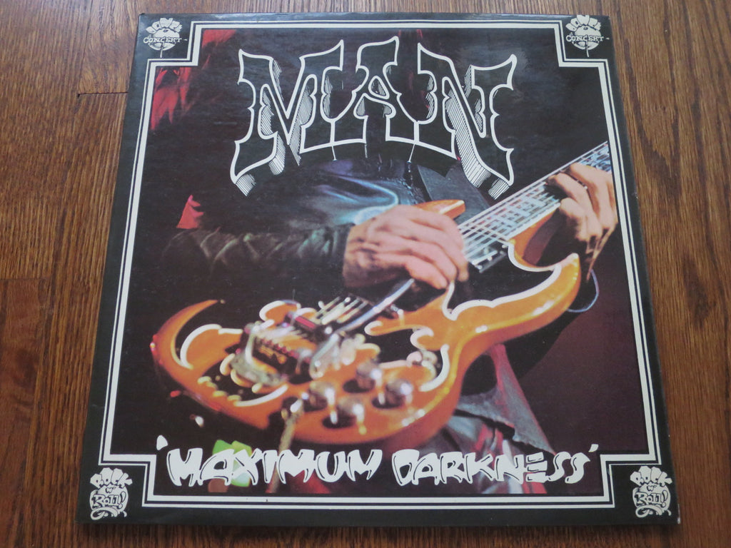 Man - Maximum Darkness - LP UK Vinyl Album Record Cover