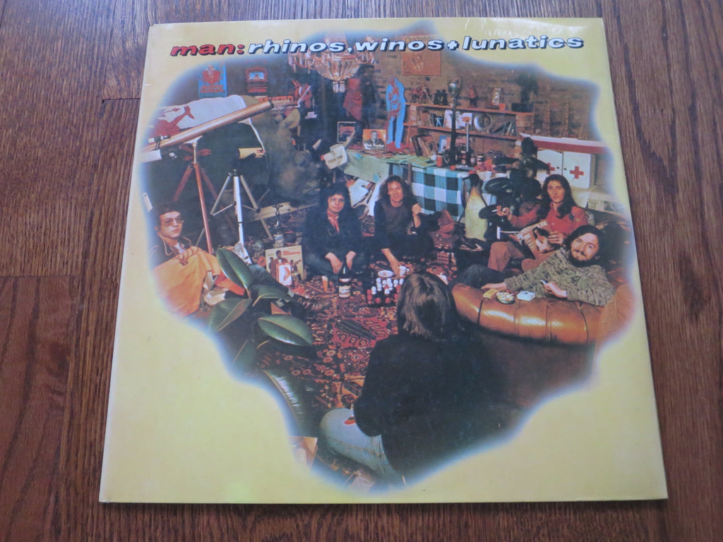 Man - Rhinos, Winos + Lunatics - LP UK Vinyl Album Record Cover