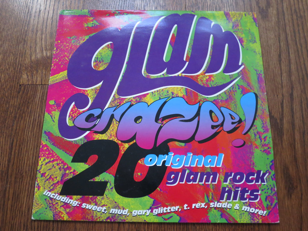 Various Artists - Glam Crazee! - LP UK Vinyl Album Record Cover
