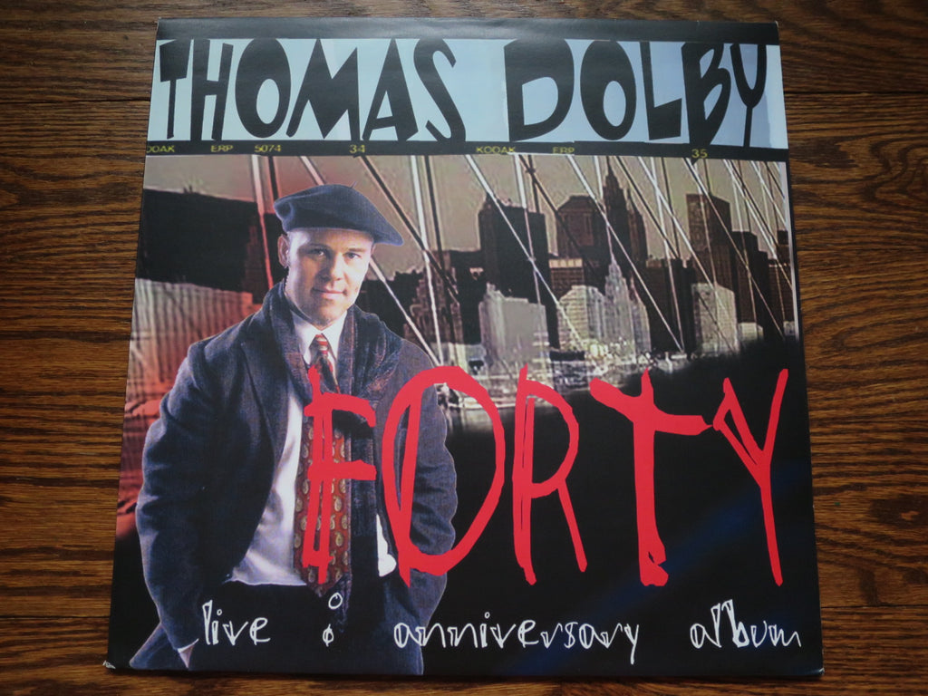 Thomas Dolby - Forty Live: Anniversary Album - LP UK Vinyl Album Record Cover