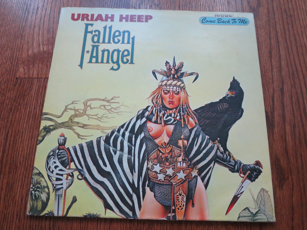 Uriah Heep - Fallen Angel - LP UK Vinyl Album Record Cover