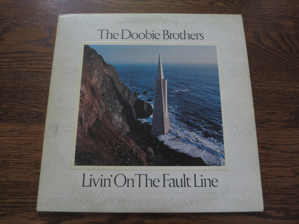 The Doobie Brothers - Livin' On The Fault Line - LP UK Vinyl Album Record Cover