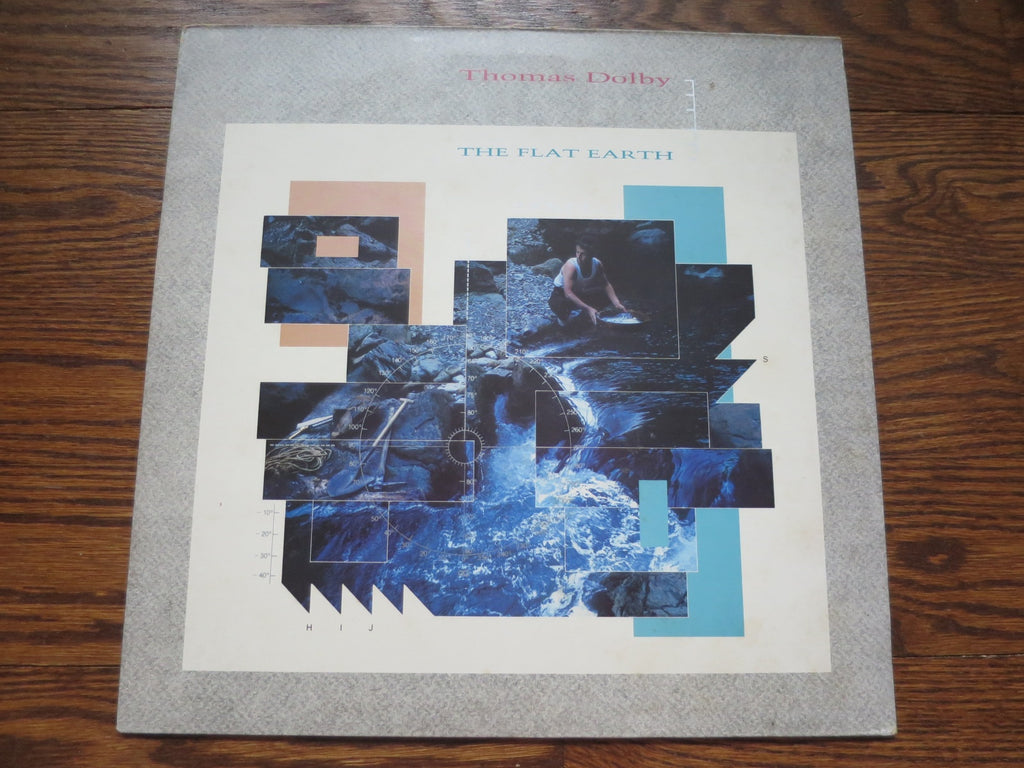 Thomas Dolby - The Flat Earth - LP UK Vinyl Album Record Cover