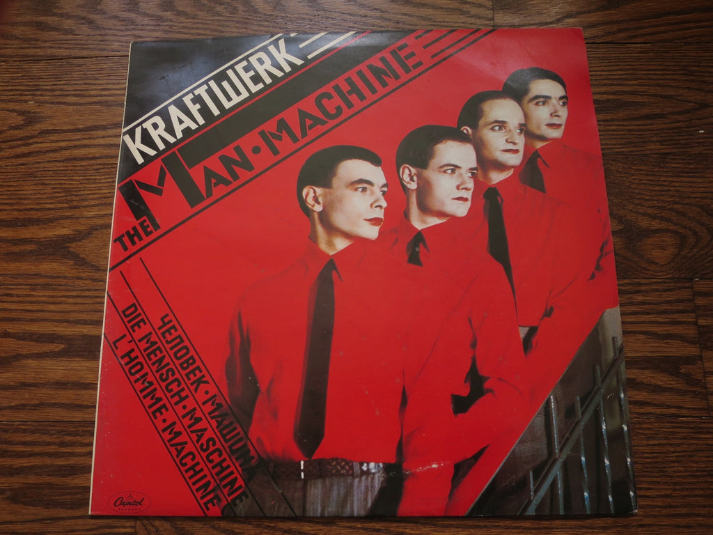 Kraftwerk - The Man Machine - LP UK Vinyl Album Record Cover