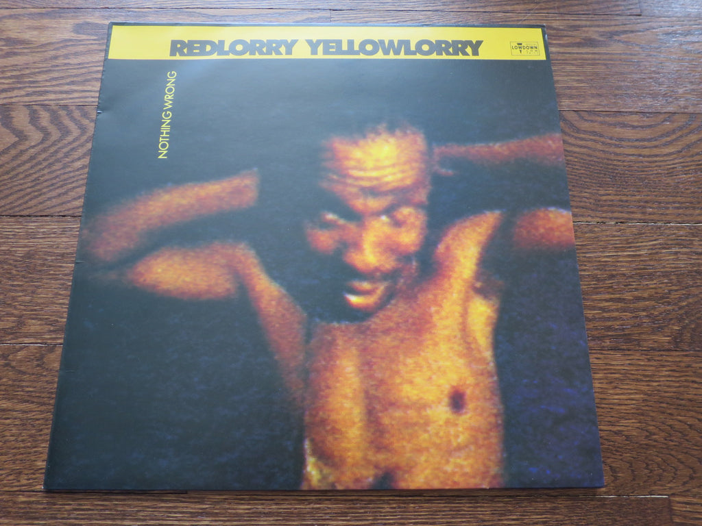 Red Lorry Yellow Lorry - Nothing Wrong - LP UK Vinyl Album Record Cover
