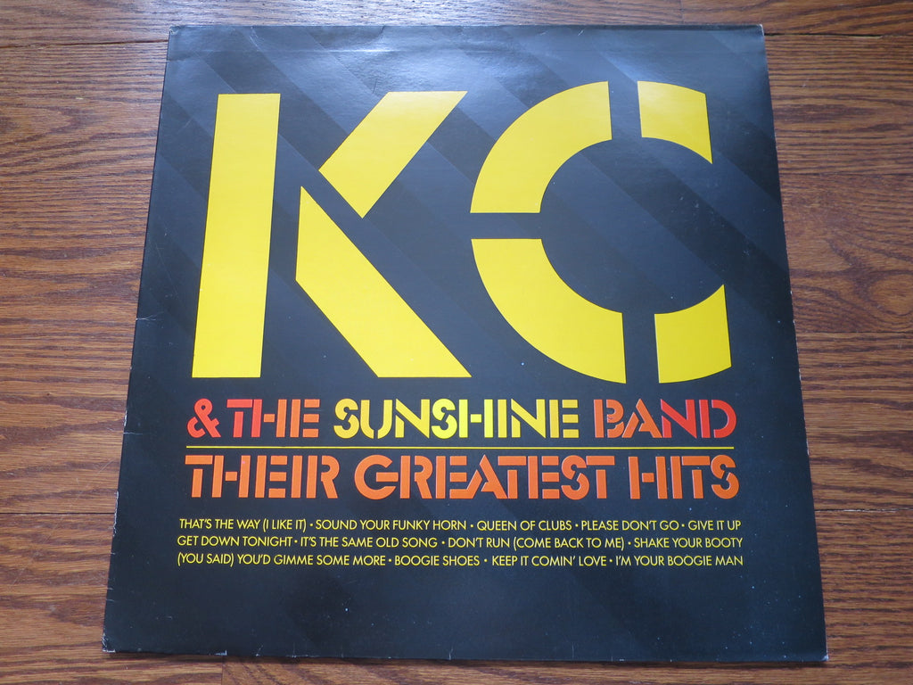 KC & The Sunshine Band - Their Greatest Hits - LP UK Vinyl Album Record Cover