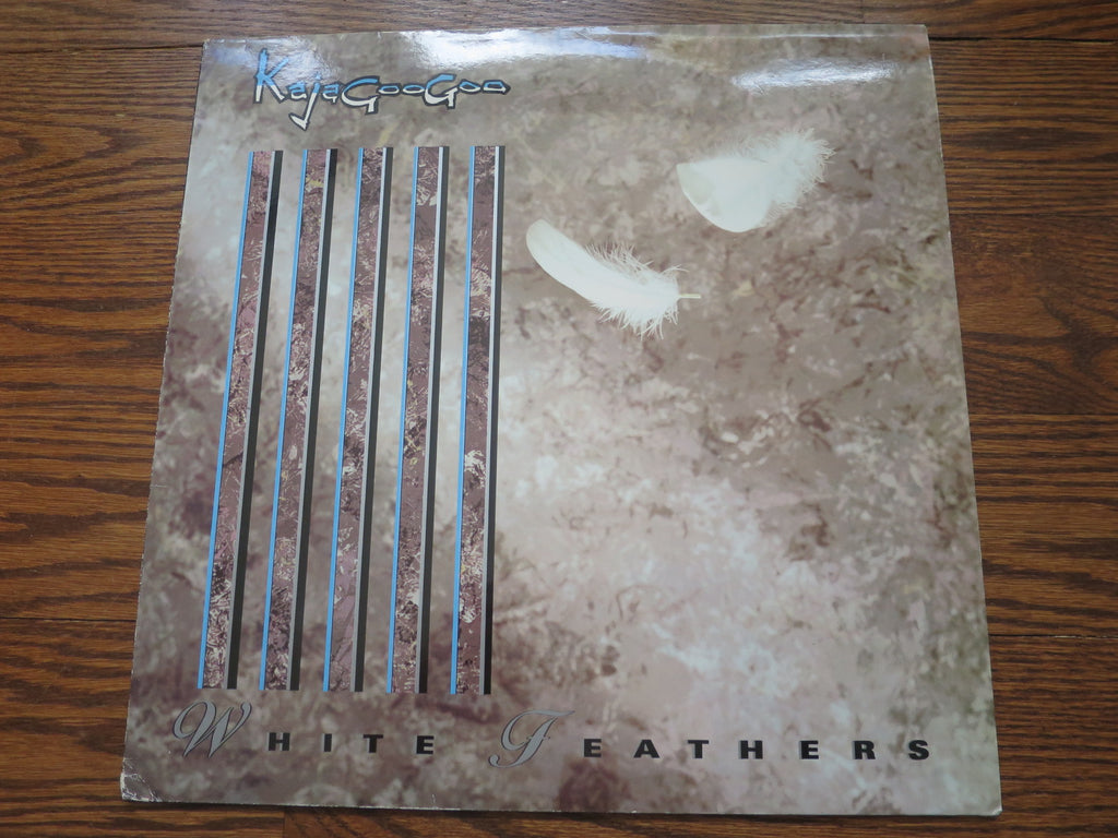 KajaGooGoo - White Feathers - LP UK Vinyl Album Record Cover