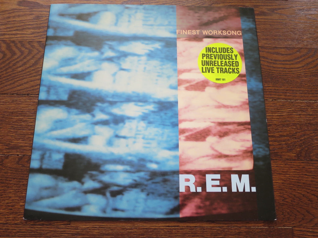 R.E.M. - Finest Worksong 12" - LP UK Vinyl Album Record Cover