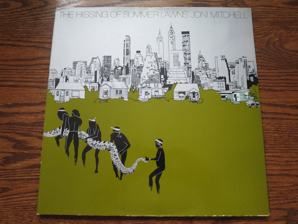 Joni Mitchell - The Hissing Of Summer Lawns (reissue) 2two - LP UK Vinyl Album Record Cover