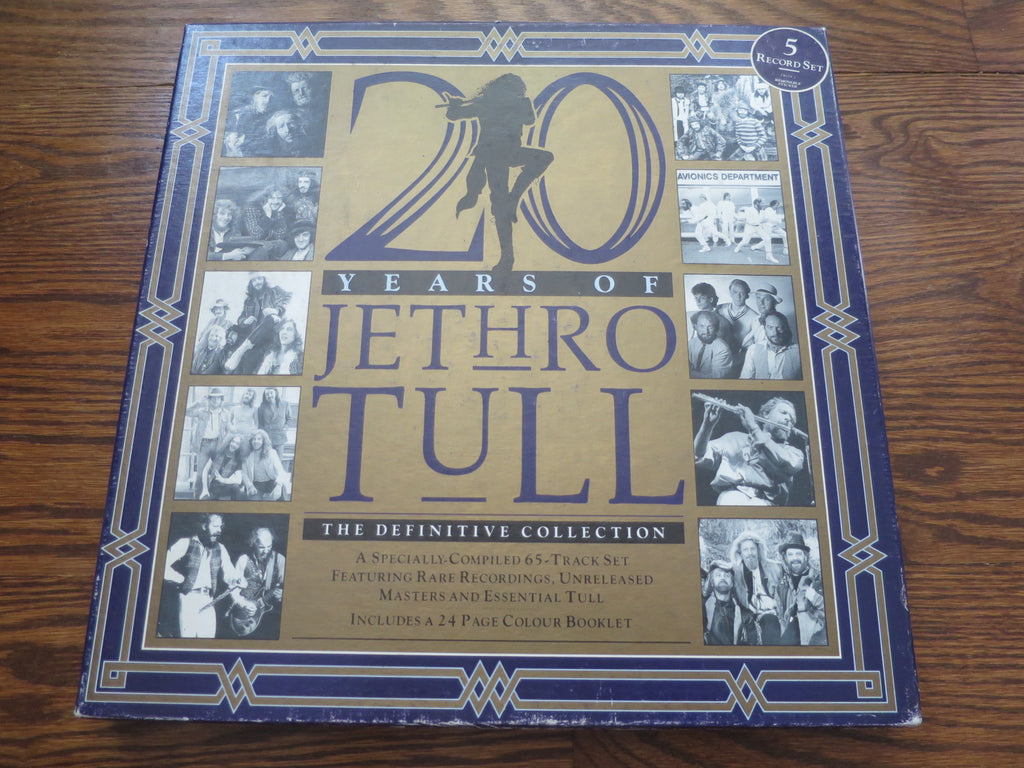 Jethro Tull - 20 Years Of Jethro Tull: The Definitive Collection - LP UK Vinyl Album Record Cover
