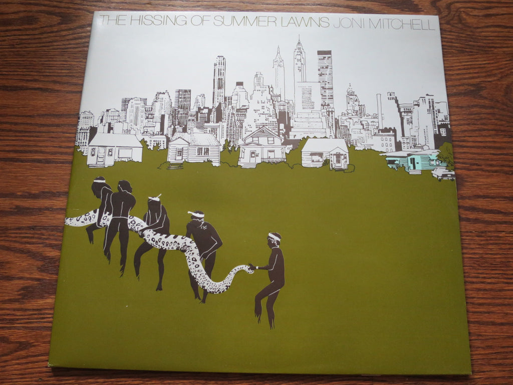 Joni Mitchell - The Hissing Of Summer Lawns (reissue) - LP UK Vinyl Album Record Cover