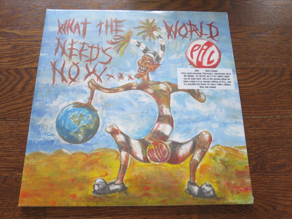 Public Image Limited - What The World Needs Now - LP UK Vinyl Album Record Cover