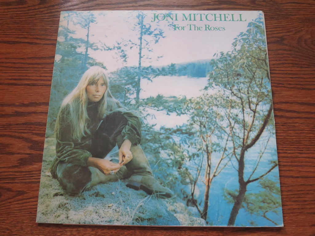 Joni Mitchell - For The Roses - LP UK Vinyl Album Record Cover