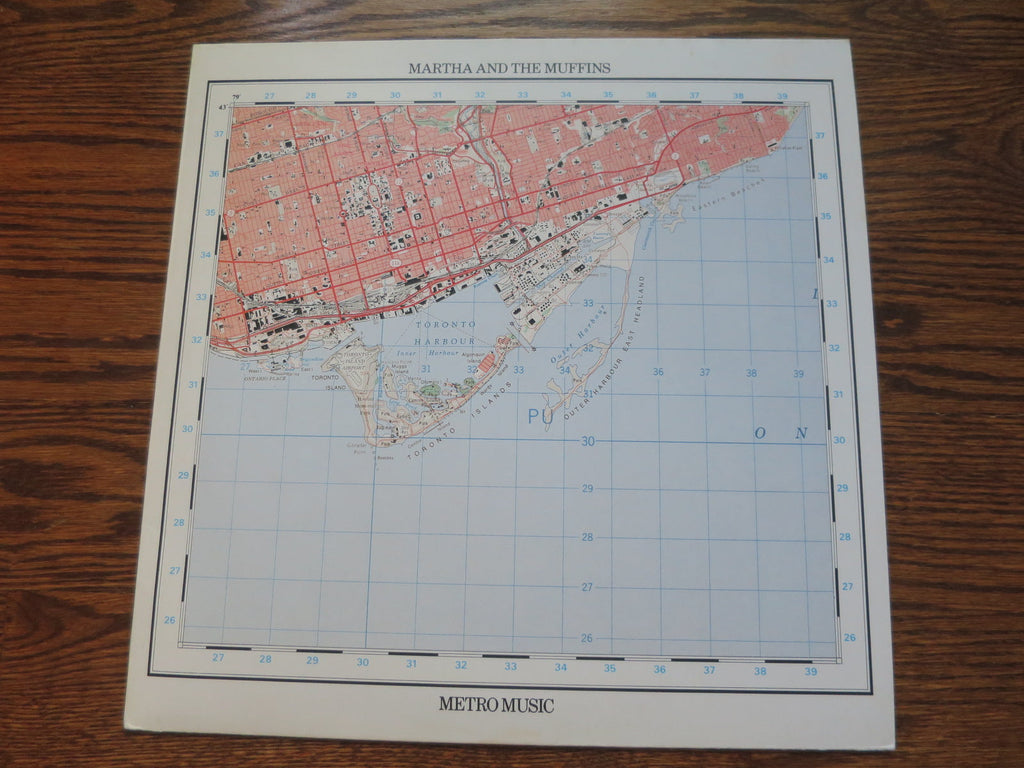 Martha and The Muffins - Metro Music - LP UK Vinyl Album Record Cover