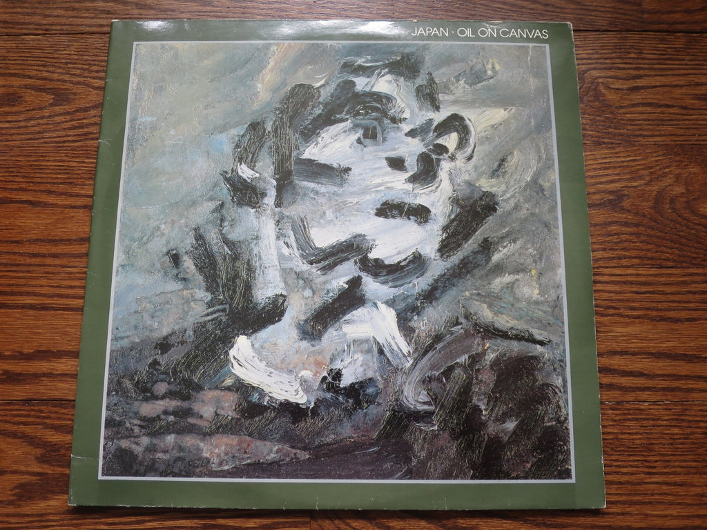 Japan - Oil On Canvas - LP UK Vinyl Album Record Cover