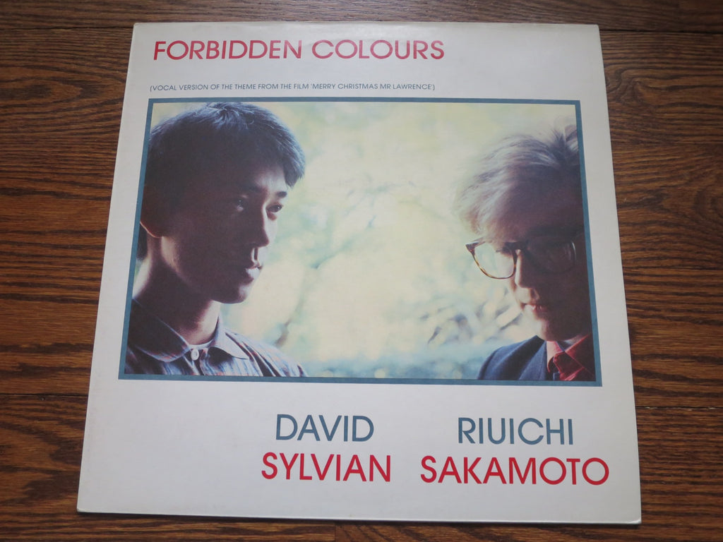 David Sylvian & Ryuichi Sakamoto - Forbidden Colours 12" - LP UK Vinyl Album Record Cover