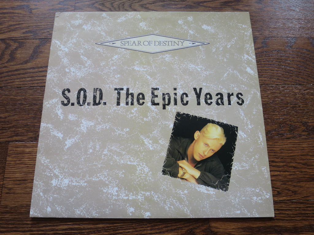 Spear Of Destiny - S.O.D. The Epic Years - LP UK Vinyl Album Record Cover