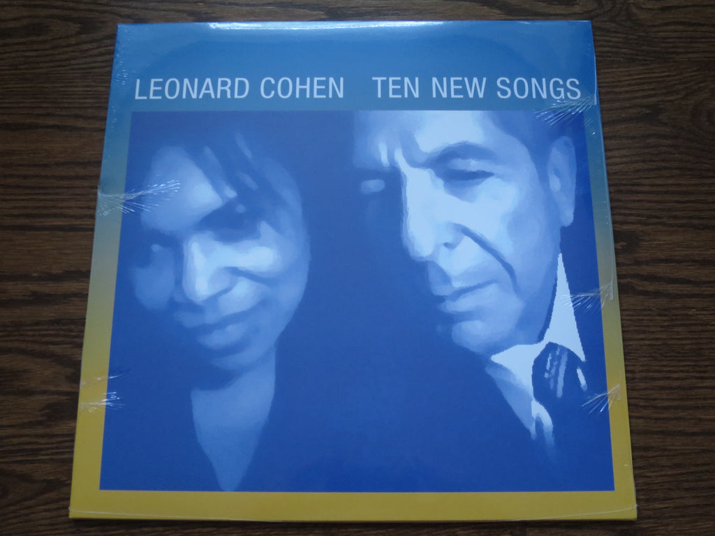 Leonard Cohen - Ten New Songs - LP UK Vinyl Album Record Cover