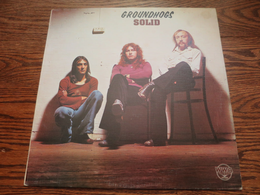 Groundhogs - Solid - LP UK Vinyl Album Record Cover