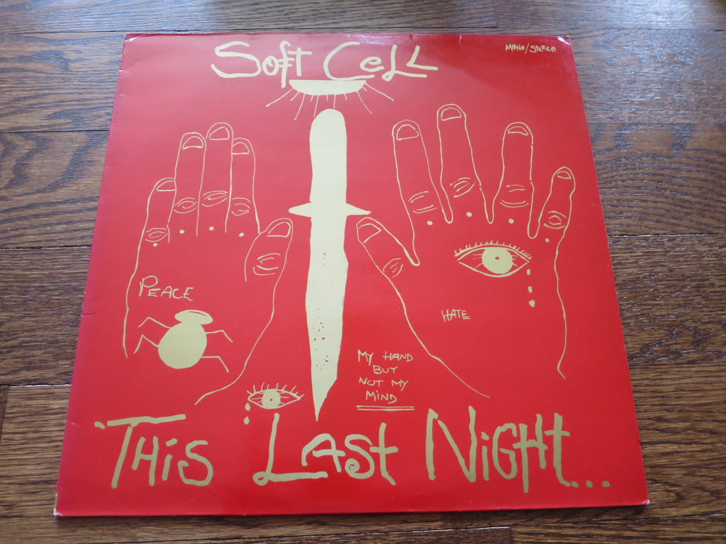 Soft Cell - This Last Night…In Sodom - LP UK Vinyl Album Record Cover