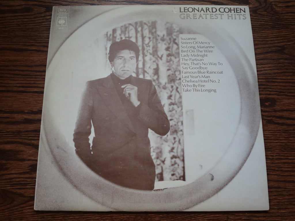 Leonard Cohen - Greatest Hits - LP UK Vinyl Album Record Cover