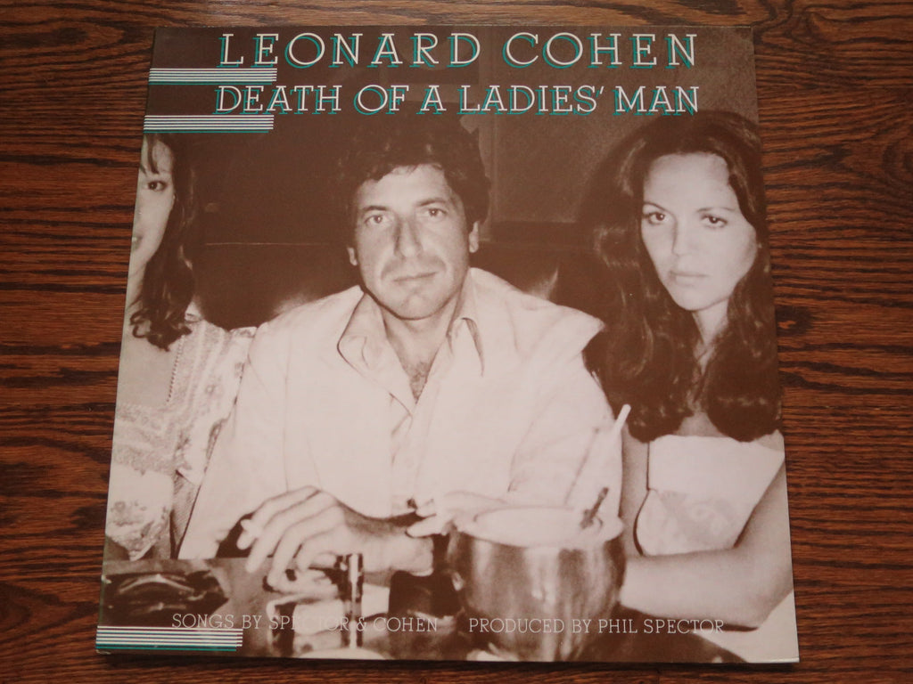 Leonard Cohen - Death Of A Ladies' Man 2two - LP UK Vinyl Album Record Cover