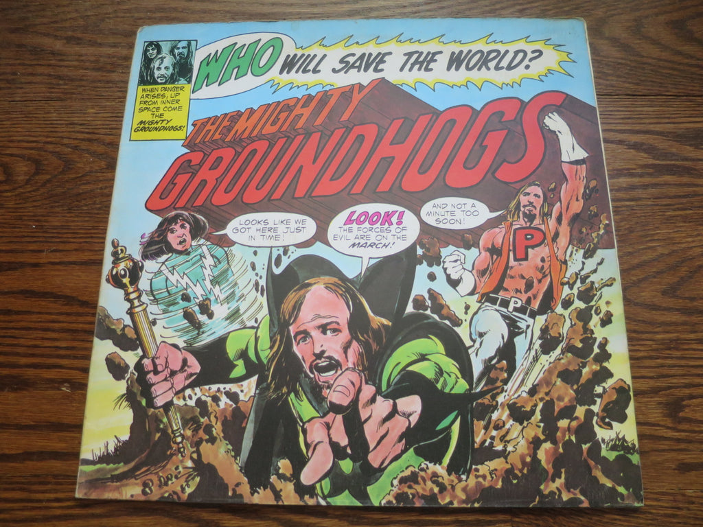 Groundhogs - Who Will Save The World? The Mighty Groundhogs 2two - LP UK Vinyl Album Record Cover