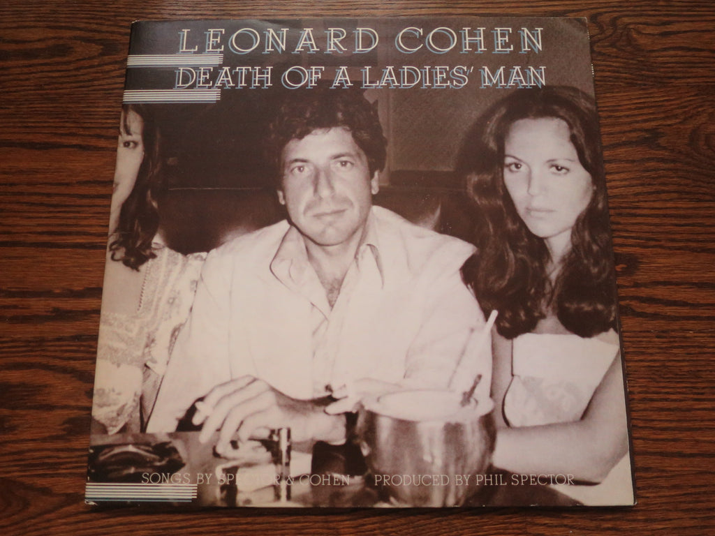 Leonard Cohen - Death Of A Ladies' Man - LP UK Vinyl Album Record Cover