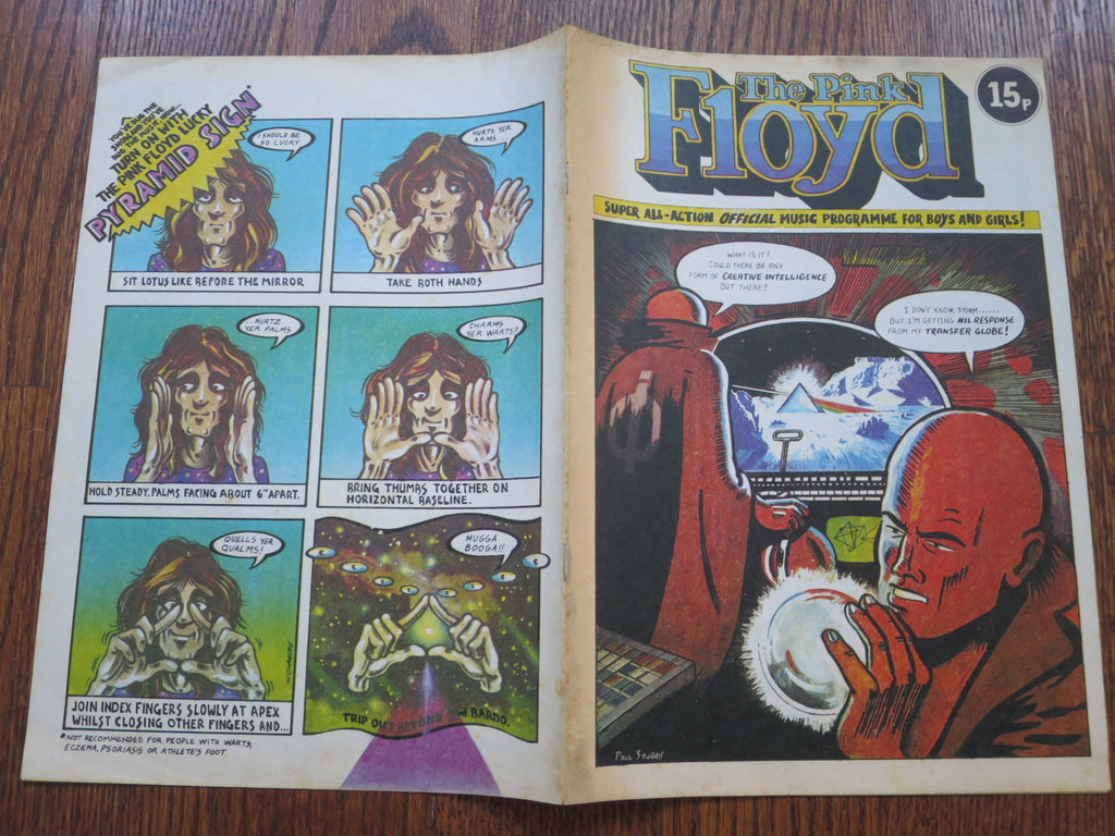 Pink Floyd - 1974 Winter Tour programme - LP UK Vinyl Album Record Cover