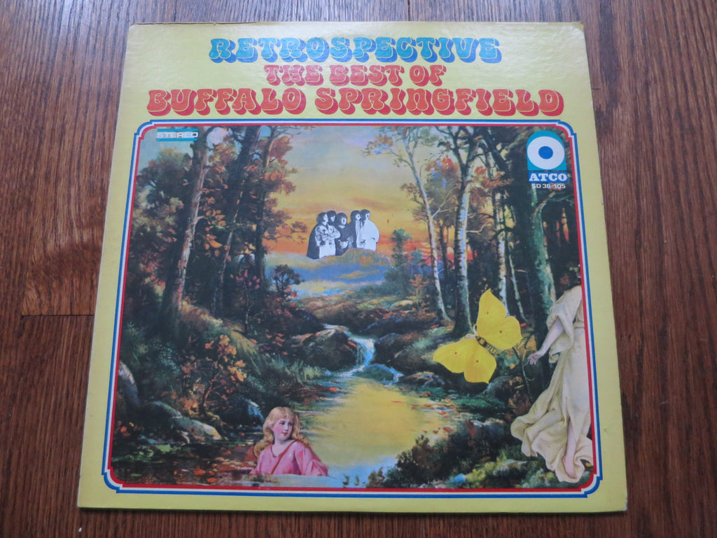 Buffalo Springfield - Retrospective - The Best of Buffalo Springfield - LP UK Vinyl Album Record Cover